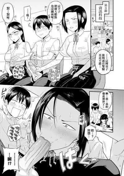 Mujintou de, SEX ni Kyoumi Shinshin na Dosukebe InCha Joshi-tachi to Harem Life