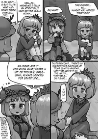 [Ninniku Batake (Ninniku(Kari))] Chinko Shizuha × Futsuu Minoriko no Kozukuri Manga (Touhou Project) [English]