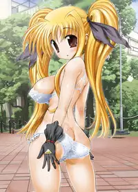 [STUDIO HUAN (Raidon)] Fate-chan. Mahiru no Rojou Choukyou Hen (Mahou Shoujo Lyrical Nanoha) [Digital]