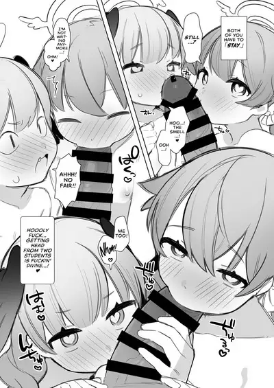 [Futsu-no-Tapioca-Yasan (Futatsuno-Peanuts)] BluArch Saimin-bu ~Shimoe Koharu Hen & Ajitani Hifumi Hen~ | The Blue Archive Mind Control Club ~Shimoe Koharu Chapter & Ajitani Hifumi Chapter~ (Blue Archive) [English] [head empty] [Digital]
