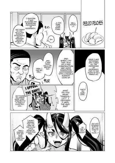 [Kuzunoha (Yumano Yuuki)] Oni Miko Yome Da Furusato de Choushi Koi Teta Shouwaru Oni Lolibabaa ga Jigou Jitoku de Subete o Ushinai Korogarikonde Kita node Oyome-san Ken Onaho ni Shiteyaru Hanashi/The Oni Miko Breaks And Becomes My Wife [English] {Doujin}