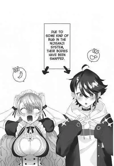 (#Nijisousaku 4) [Kore Owattara Yakiniku Ikuwa (Kinomoto)] Sensitive Change! (Aizono Manami, Saegusa Akina) [English]