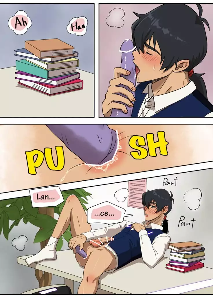 Pleasure on the desk