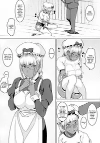(C88) [GOLD KOMAN SEX (AT.)] Tensai! Kasshoku Kokumaro Funnyuu Maid!!! | Genius! Milk-spraying Creamy Brown Maid! [English] [AkazaChan]