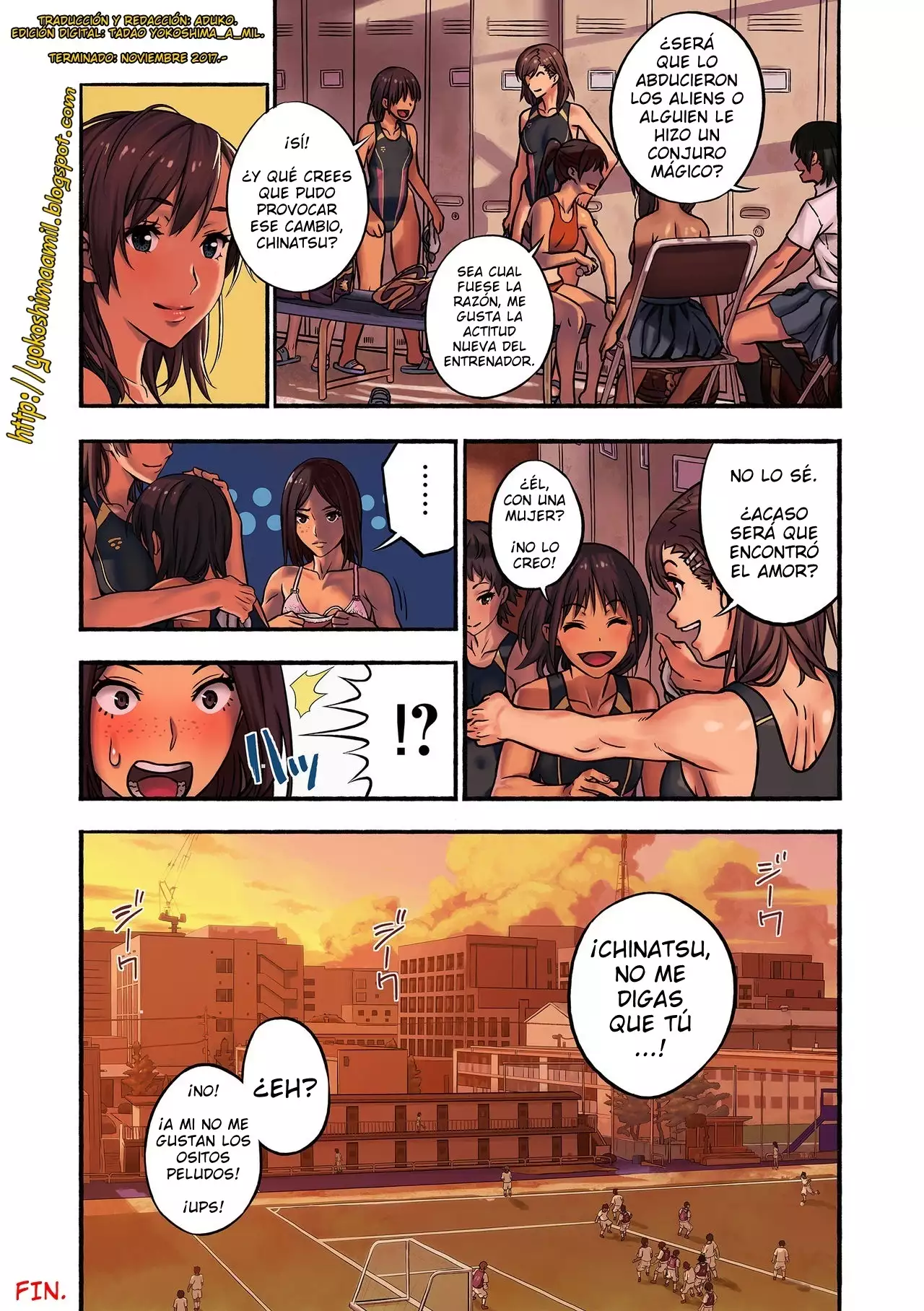Chinatsu to Kuma-chan Sensei | El fin de la primavera