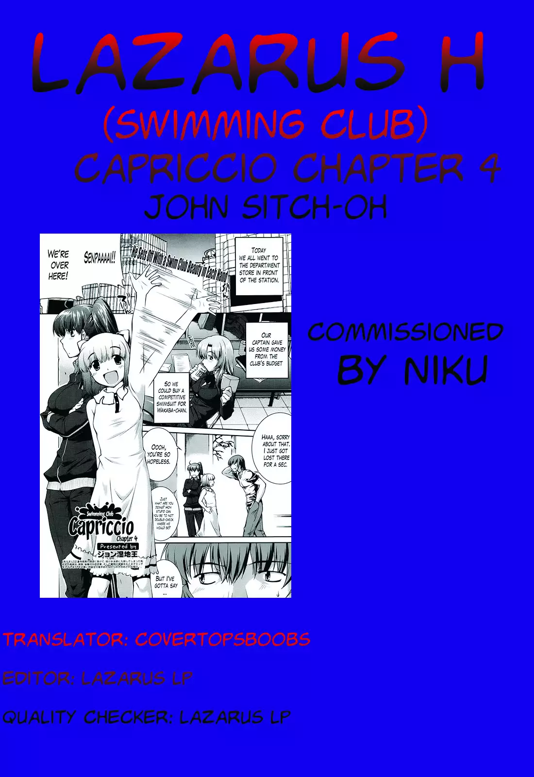 Suieibu Capriccio | Swimming Club Capriccio Ch. 1-6