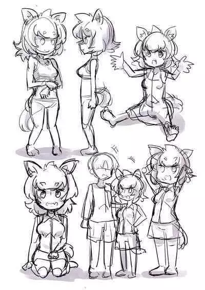Sugoku Genki de Sewayaki na Kogataken no Onee-chan to Ishouni Sodatta Hanashi