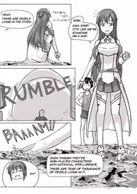 [寺田落子]Size chaned Asuna wants to do Anything [English]