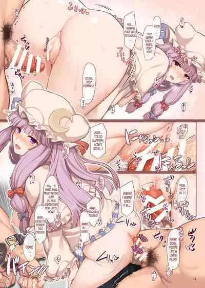 Shinkon Patchouli wa Manzoku Dekinai