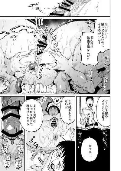 Otto no Me no Mae de Ryoujoku Sare Unko o Morasu Dekajiri Houman Jimizuma