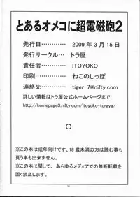 (HaruCC14) [Toraya (ITOYOKO)] Toaru Omeko ni Railgun 2 (Toaru Majutsu no Index)