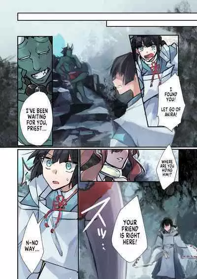 [Amuai Okashi Seisakusho (Sanada)] Nyotaika Sennou Sarete Shimatta Shinyuu o Sukeyou to Shitara Ore made Nyotaika Sarete Shimatta! [English] [SachiKing]