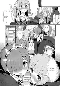 (C91) [Pirokobo (Piro)] Rem no Emilia Kuttsuke Daisakusen (Re:Zero kara Hajimeru Isekai Seikatsu) [English] [Cecilbk]