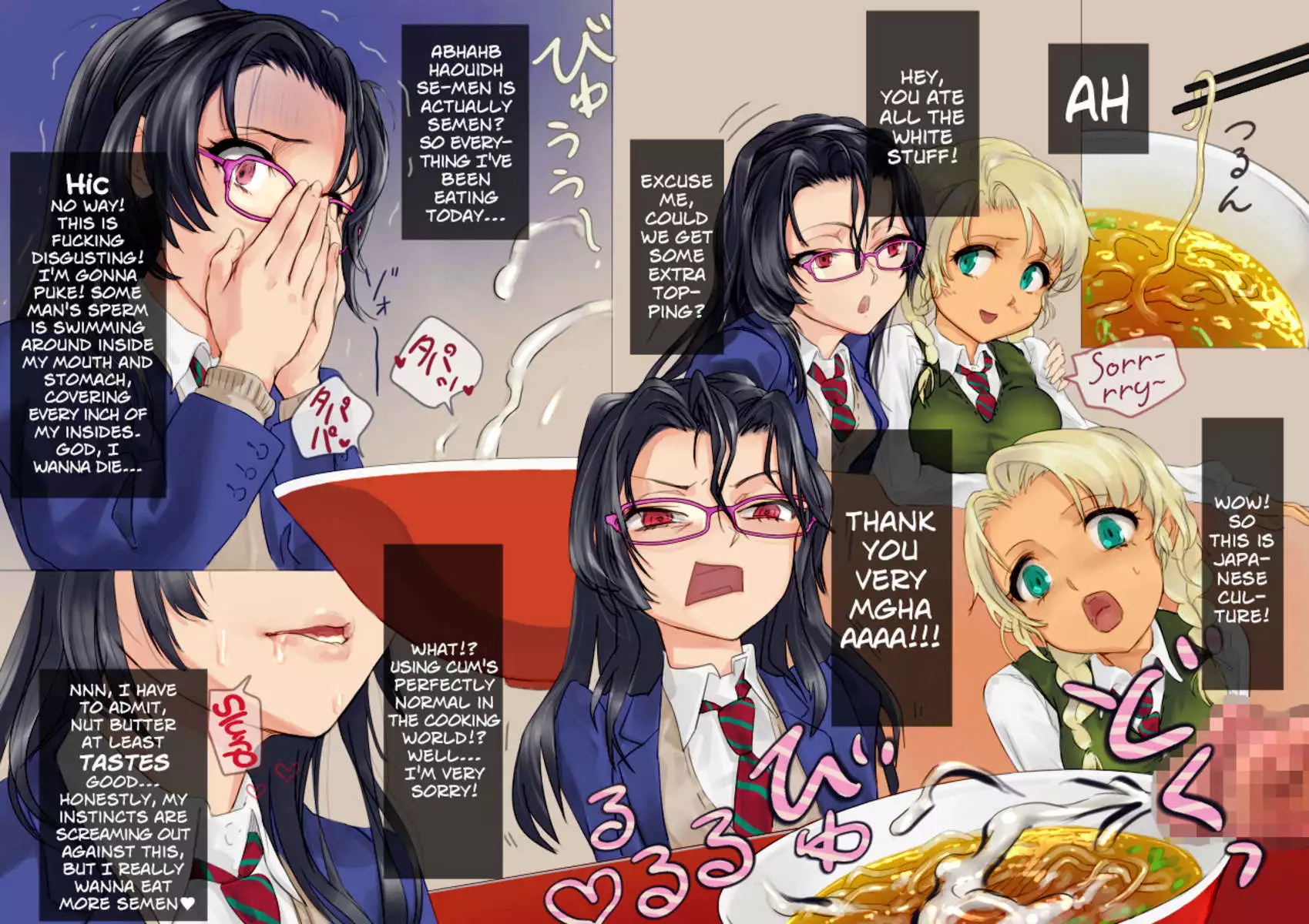 Eating Semen at the Ramen Shop