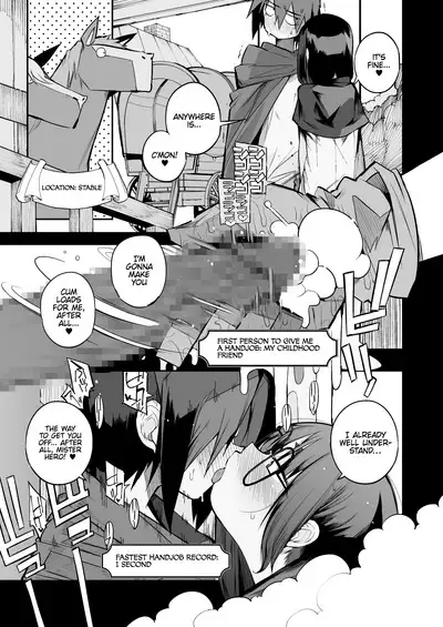 [Naitou2 (F4U)] Renai Kinshi no Yuusha Party ni Mukanai Jimiko no S-kyuu Dosukebe Status | The S-Rank Pervert Status of the Unfit Homely Girl in the Hero Party With a Ban on Love [English] {akanameTL} [Digital]