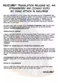 (C67) [Panic Attack In Sailor Q2 (RYÖ)] Strawberry MIX (Ichigo 100%) [English] [redCoMet]