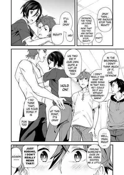 [Eichi Jijou (Takamiya)] Kyou wa Ore ga Sounyuureru kara!! | Cuz I'll be a Top today!! [English]