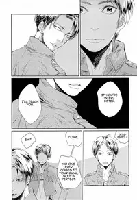 (FALL OF WALL2) [Aoboshi (Hatoji)] Sono sen o koeru na | Don't Cross That Line (Shingeki no Kyojin) [English] [Cocobees]