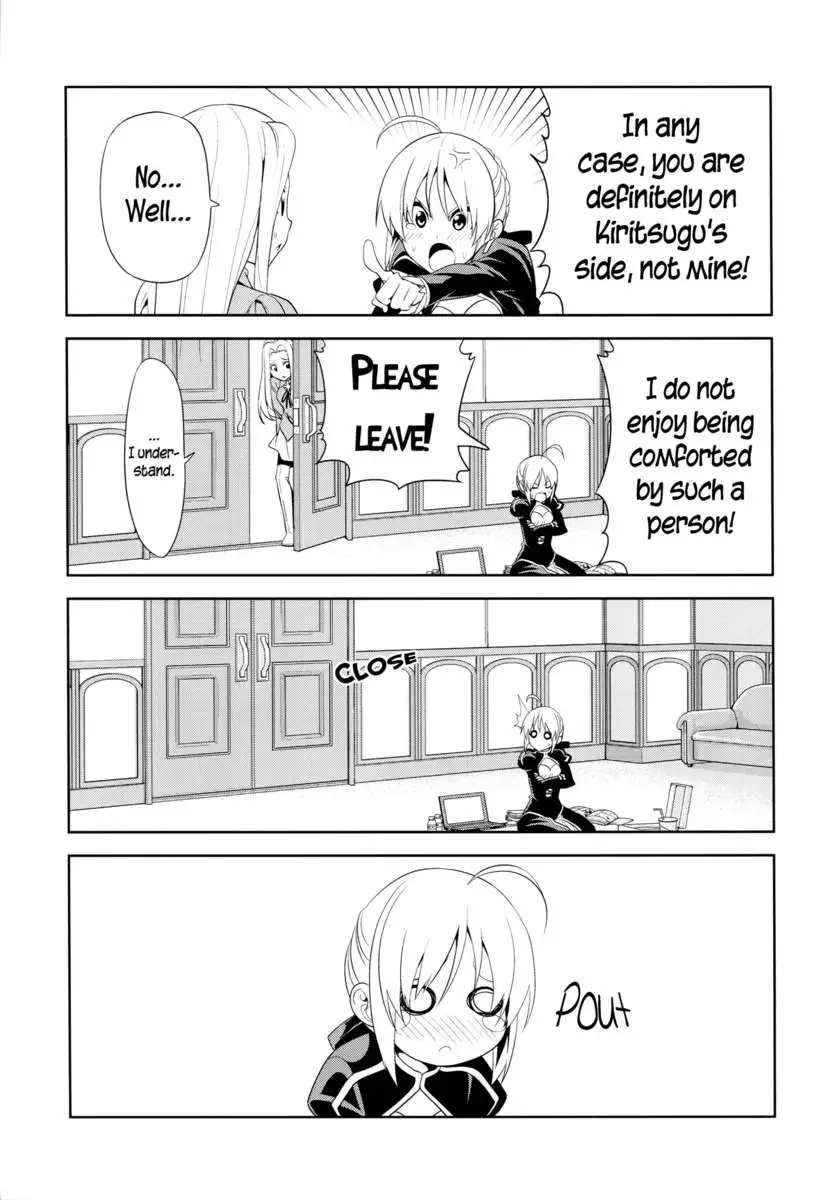 A Very Pitiful Zero Saber Grows Timid