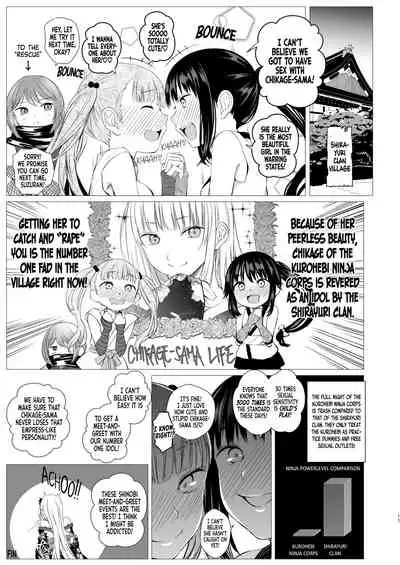 [Harumachi Tsurara (Shichoson)] Oshinobi Shoujo no Asobikata | How Shinobi Girls Play Around [English] [Thousand Lilies x Chads no Teikoku] [Digital]