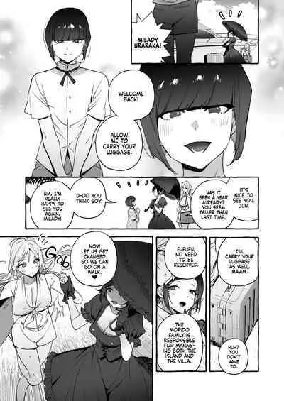 [Hibon (Itami)] Futanari-san to Nonke-san Vacance Hen | Straight Girl Meets Futa: Vacation Arc [English] {2d-market.com} [Decensored] [Digital]