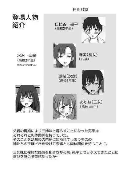 Boku to Sanshimai +1 Ch. 4